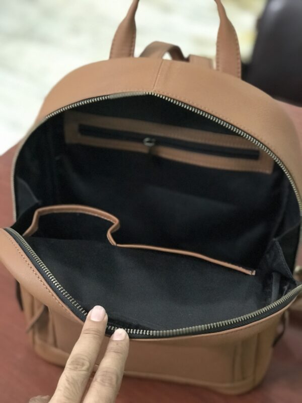 Cove Leather Laptop Backpack Zakara