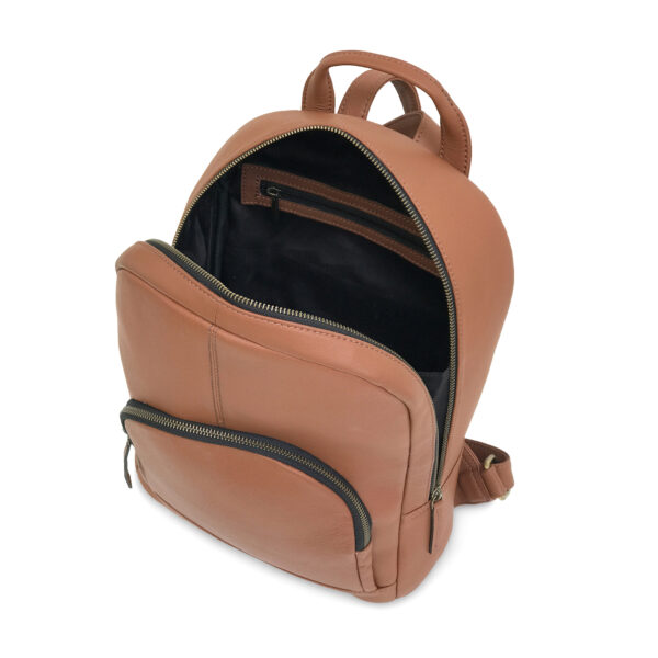 Cove Leather Laptop Backpack