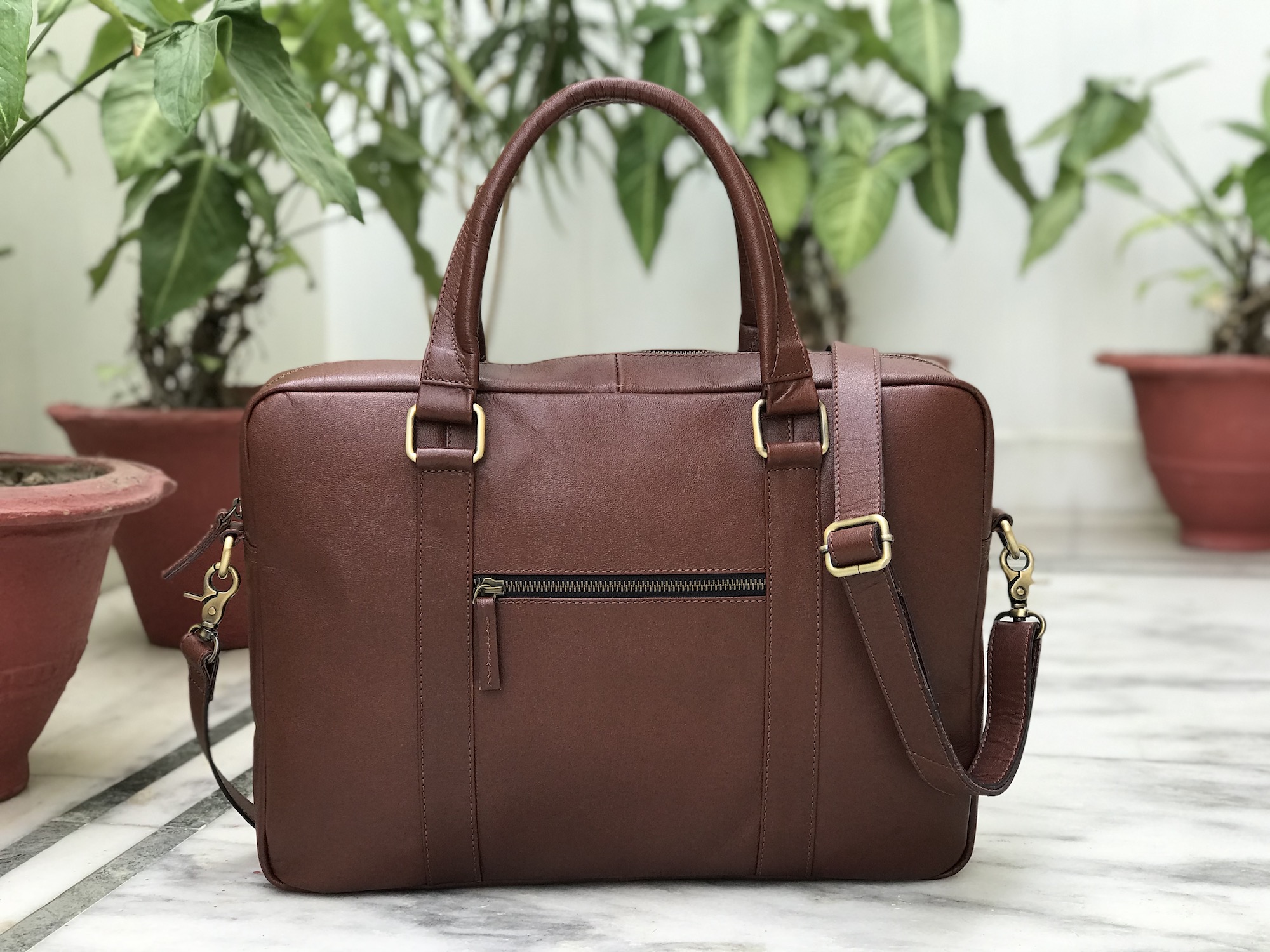 leather portfolio bag, leather laptop computer bag