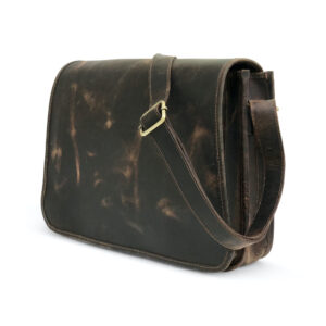 real brown leather messenger bag, mens leather man bag