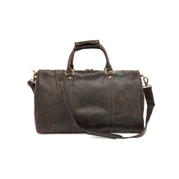 real leather travel bag