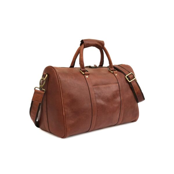 leather overnight bag